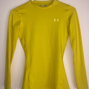 Yellow Under Amour Thermal Undershirt